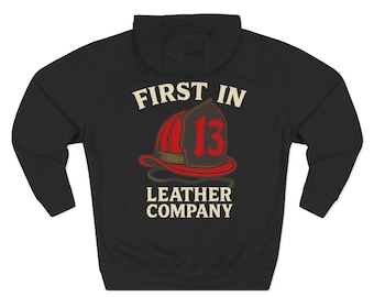 First In Leather Co Hoodie