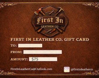 First In Leather Co. E - gift card