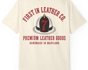 T-Shirt von First In Leather Co.