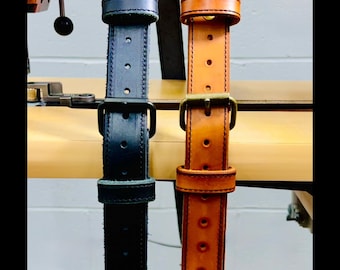 Firefighter & EMS Leather Radio Strap – Quick Ship Standard Strap