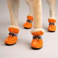 Warm Dog Boots with Soft Lining | Anti-Slip Puppy Shoes | Comfortable Pet Paw Cover for Daily Use product logo