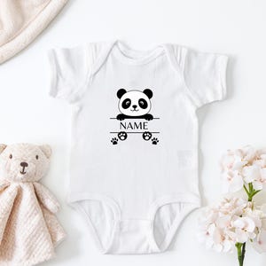 Personalisierter Baby Bodysuit – Name & Datum – Neugeborenen Outfit – Babyparty Geschenk – Säuglingskleidung – Coming Home Outfit
