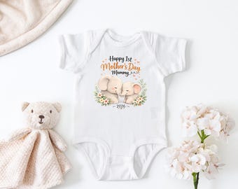 Body para el primer Día de la Madre, Conjunto de Elefante para Mamá, Regalo del Bebé