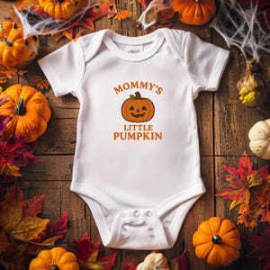 Baby Bodysuit – Cute little Pumpkin – Halloween Romper – Halloween Baby Outfit – Baby Halloween Costum