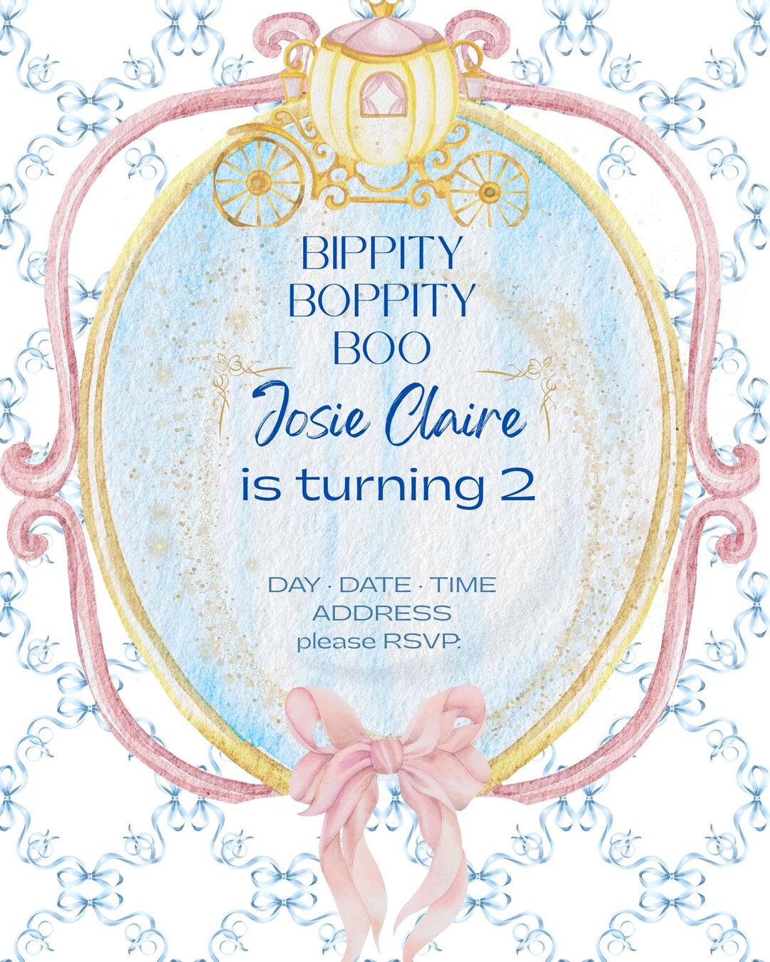 Bippity Boppity Boo - Two Birthday - Etsy