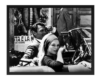Brigitte Bardot Vintage Photo Print: Classic Hollywood Poster