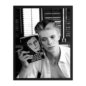 David Bowie Vintage Photo Print | Rock Legends Wall Art | All Time Classic Music Poster | Gift for Music Lovers