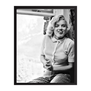 Marilyn Monroe Vintage Fotodruck | Retro Hollywood Wandkunst | Klassischer Filmstar-Dekor | Mid-Century Glamour Poster | Geschenk für Film Liebhaber