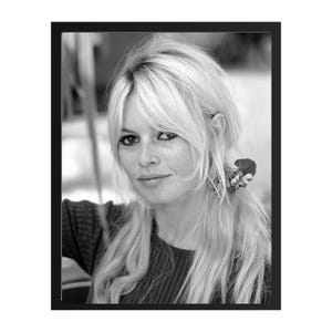 Brigitte Bardot Vintage Photo Print | Retro Hollywood Wall Art | Classic Movie Star Decor | Mid-Century Glamour Poster | Gift for Film Lover