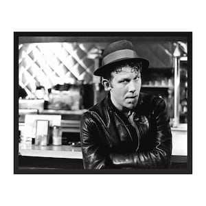 Tom Waits Vintage Photo Print | Rock Legends Wall Art | All Time Classic Music Poster | Gift for Music Lovers