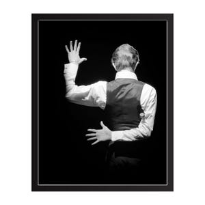 David Bowie Vintage Photo Print | Rock Legends Wall Art | All Time Classic Music Poster | Gift for Music Lovers