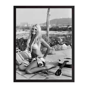 Brigitte Bardot Vintage Photo Print | Retro Hollywood Wall Art | Classic Movie Star Decor | Mid-Century Glamour Poster | Gift for Film Lover
