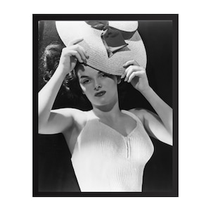 Jane Russell Vintage Photo Print: Classic Hollywood Poster
