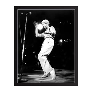 David Bowie Vintage Photo Print | Rock Legends Wall Art | All Time Classic Music Poster | Gift for Music Lovers