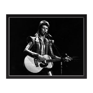 David Bowie Vintage Photo Print | Rock Legends Wall Art | All Time Classic Music Poster | Gift for Music Lovers
