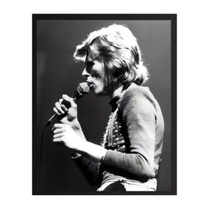 David Bowie Vintage Photo Print | Rock Legends Wall Art | All Time Classic Music Poster | Gift for Music Lovers