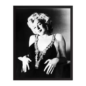 Marilyn Monroe Vintage Fotodruck | Retro Hollywood Wandkunst | Klassischer Filmstar-Dekor | Mid-Century Glamour Poster | Geschenk für Film Liebhaber