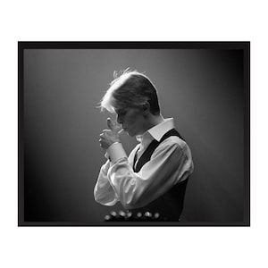 David Bowie Vintage Photo Print | Rock Legends Wall Art | All Time Classic Music Poster | Gift for Music Lovers