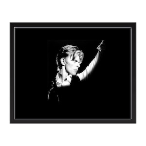 David Bowie Vintage Photo Print | Rock Legends Wall Art | All Time Classic Music Poster | Gift for Music Lovers