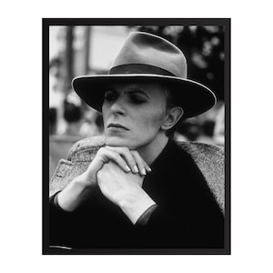 David Bowie Vintage Photo Print | Rock Legends Wall Art | All Time Classic Music Poster | Gift for Music Lovers