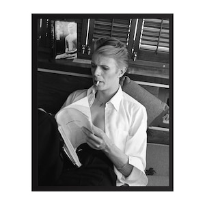 David Bowie Vintage Photo Print | Rock Legends Wall Art | All Time Classic Music Poster | Gift for Music Lovers