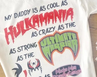 My Daddy is as Cool as Wrestling Kids T-shirt