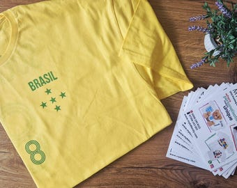 Brazil Brasil Socrates Football Fan T-shirt