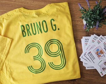 Brazil Brasil Bruno Guimarães Football Fan T-shirt