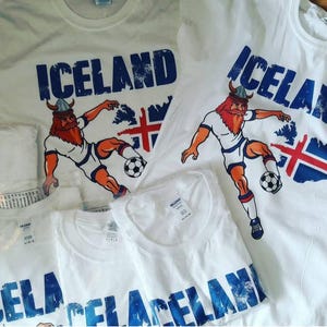 Iceland Football Fan T-shirt