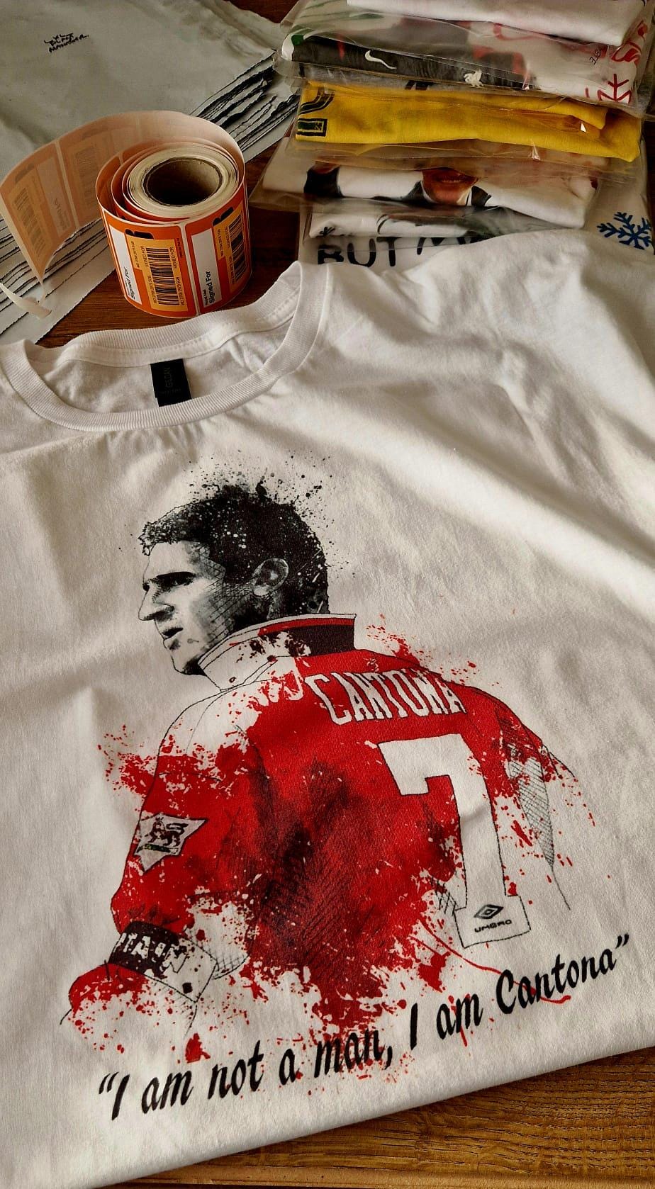 Cantona t shirt - Etsy 日本