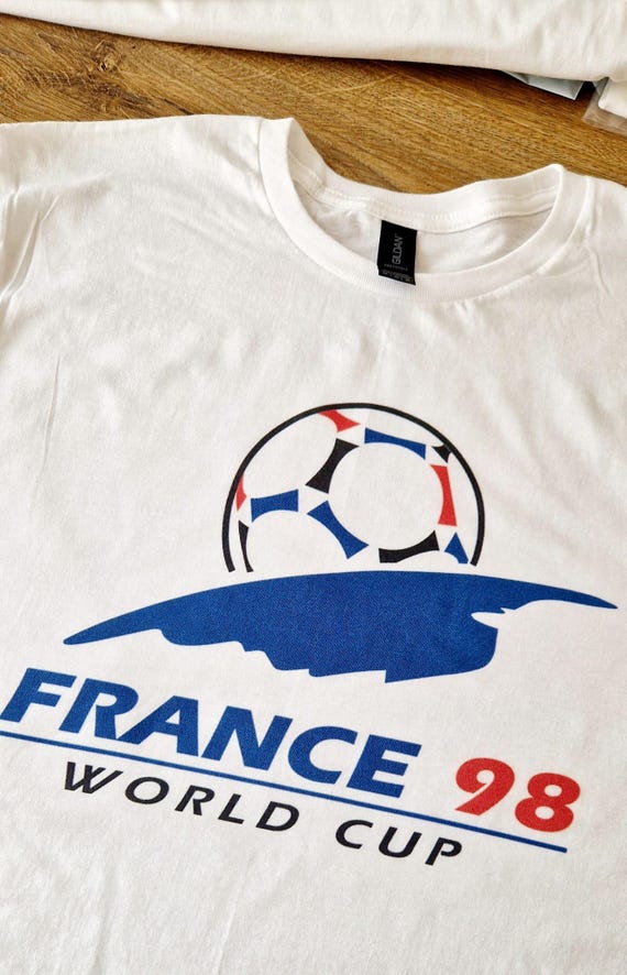 T-shirt Vintage Officiel Coupe Du Monde 98 - Roumanie - Taille XL (Neuf)