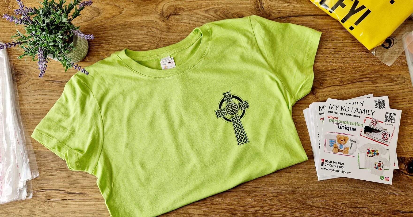 Celtic Cross T-shirt - Etsy Canada