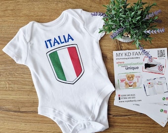 Italia Personalised Football Bodysuit