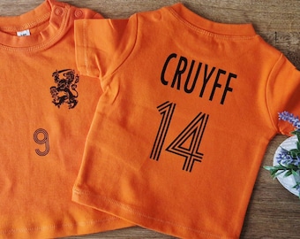 Netherlands Football Personalised Infant T-shirt
