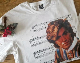ジョージ・マイケル WHAM「ラスト・クリスマス」Tシャツ