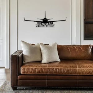 Custom Aircraft Name Sign – Aviation Wall Decor for Pilots & RC Enthusiasts - Personalized Pilot Name Sign - RC Plane Metal Sign
