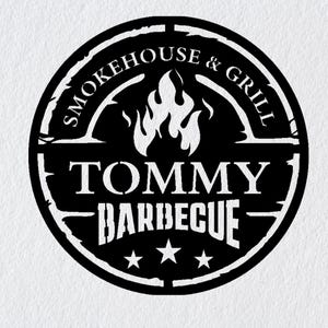 Personalized BBQ Sign: Custom Grill Master Metal Wall Art