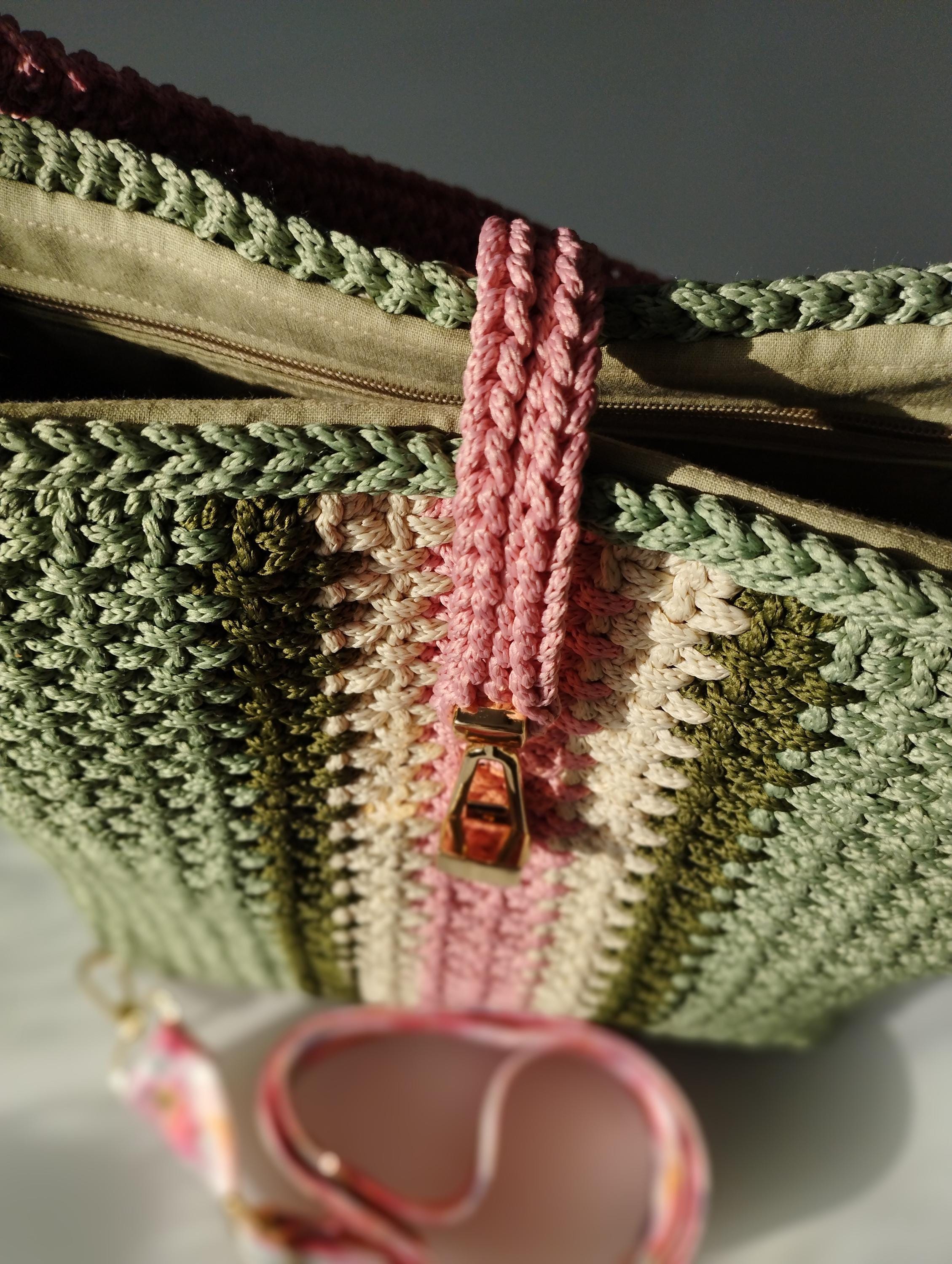 Beginner Round Rope Bag Pattern, Easy Crochet Tote PDF & Video Tutorial ...