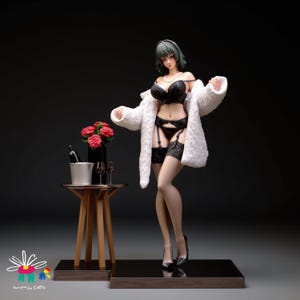 Fubuki - One Punch Man w pliku STL, model 3D do druku żywicą - cyfrowa figurka w wysokiej jakości dioramie