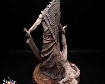 Pyramid Head STL File: Horror Game 3D Print Model for Cosplay
