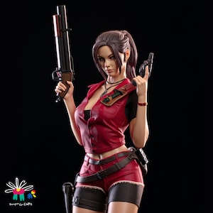 Claire Redfield Resident Evil STL File | 3D Print Model | 1/4 & 1/6 Scale Collectible Figure