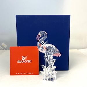 SWAROVSKI - スワロフスキー　フラミンゴ　289733 Swarovski Flamingo #289733 - Etsy
