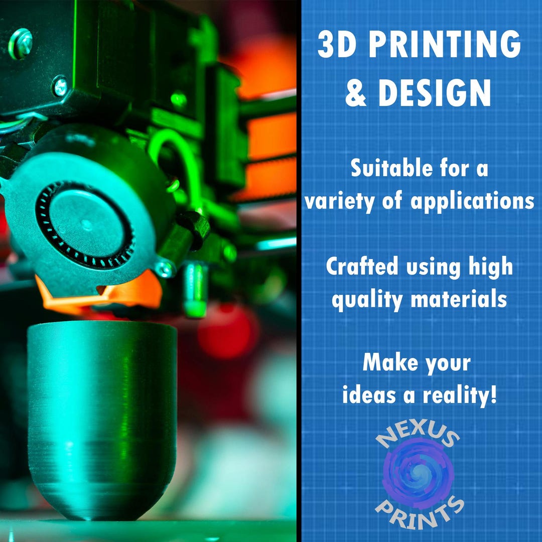 Custom 3D Printing & Design Service | High Quality 3D Prints - Etsy