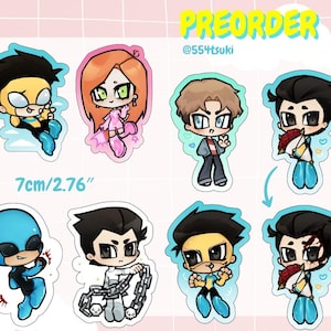PREORDER Invincible Charm Keychains
