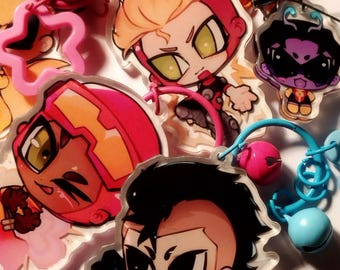 Invincible Charm Keychains