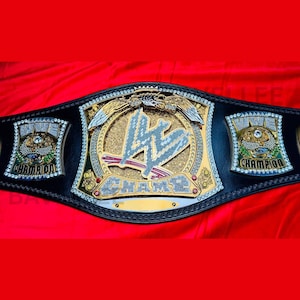 Spinner World Heavyweight Championship Belt | John Cena | 2MM-4MM Brass Replica | Wrestling Fan Gift | Spinner Title Belt | Gift for Him