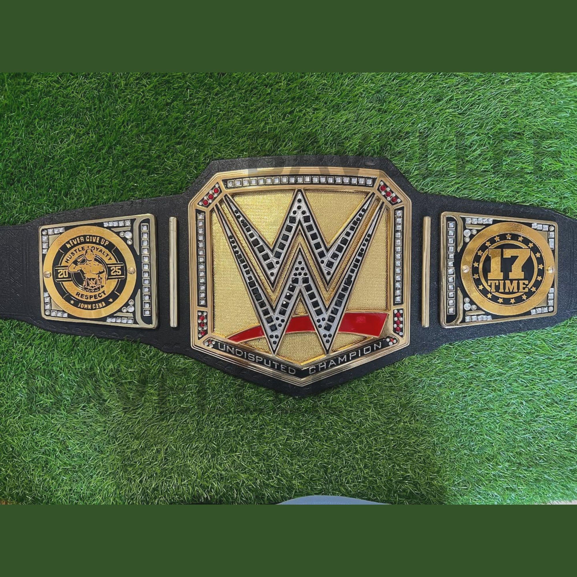 ジャックス製 ジョンシナ USチャンピオンベルト、ペンダント付 限定