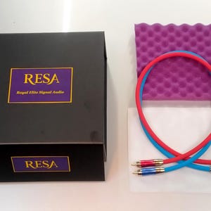 Premium Handcrafted RCA Audio Cable 70 cm – Directional, Canare, Fabric Braid