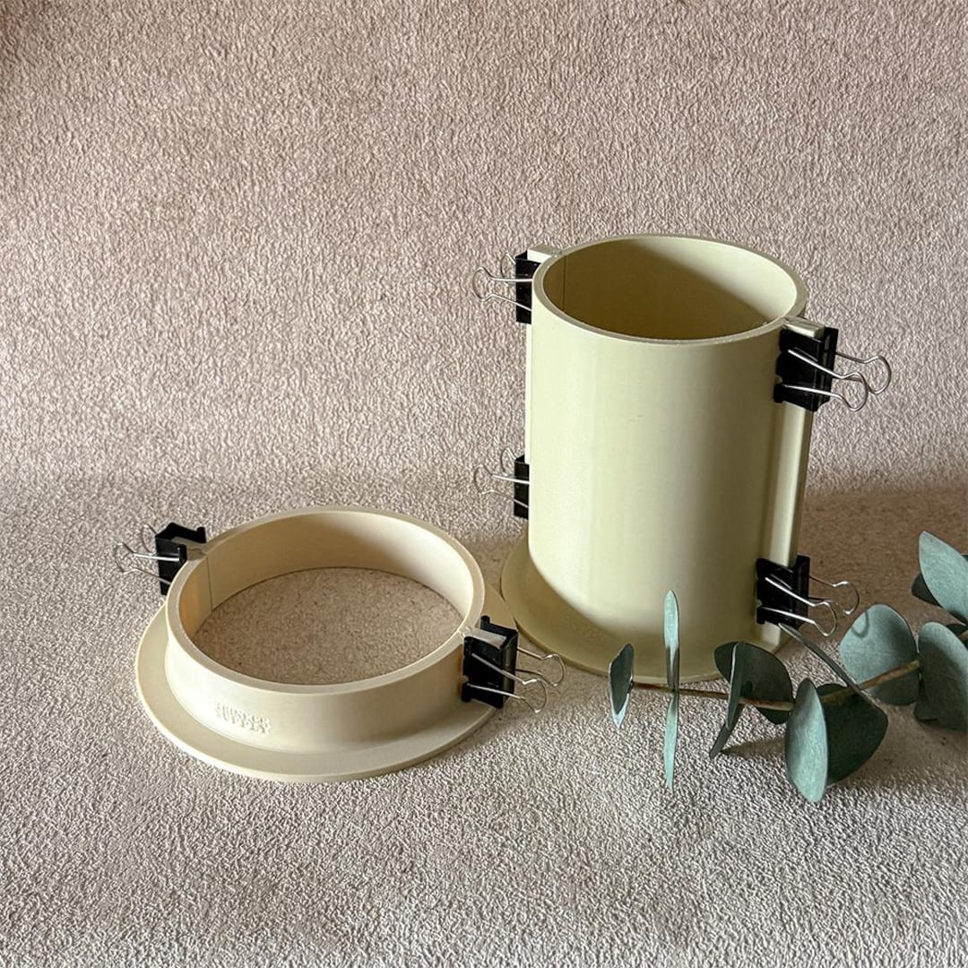 Reusable Silicone Mold Box With Bottom, Mold Master Cylinder Box for ...