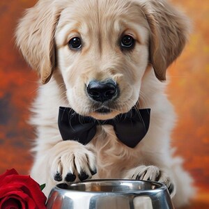 Golden Retriever Digital Print